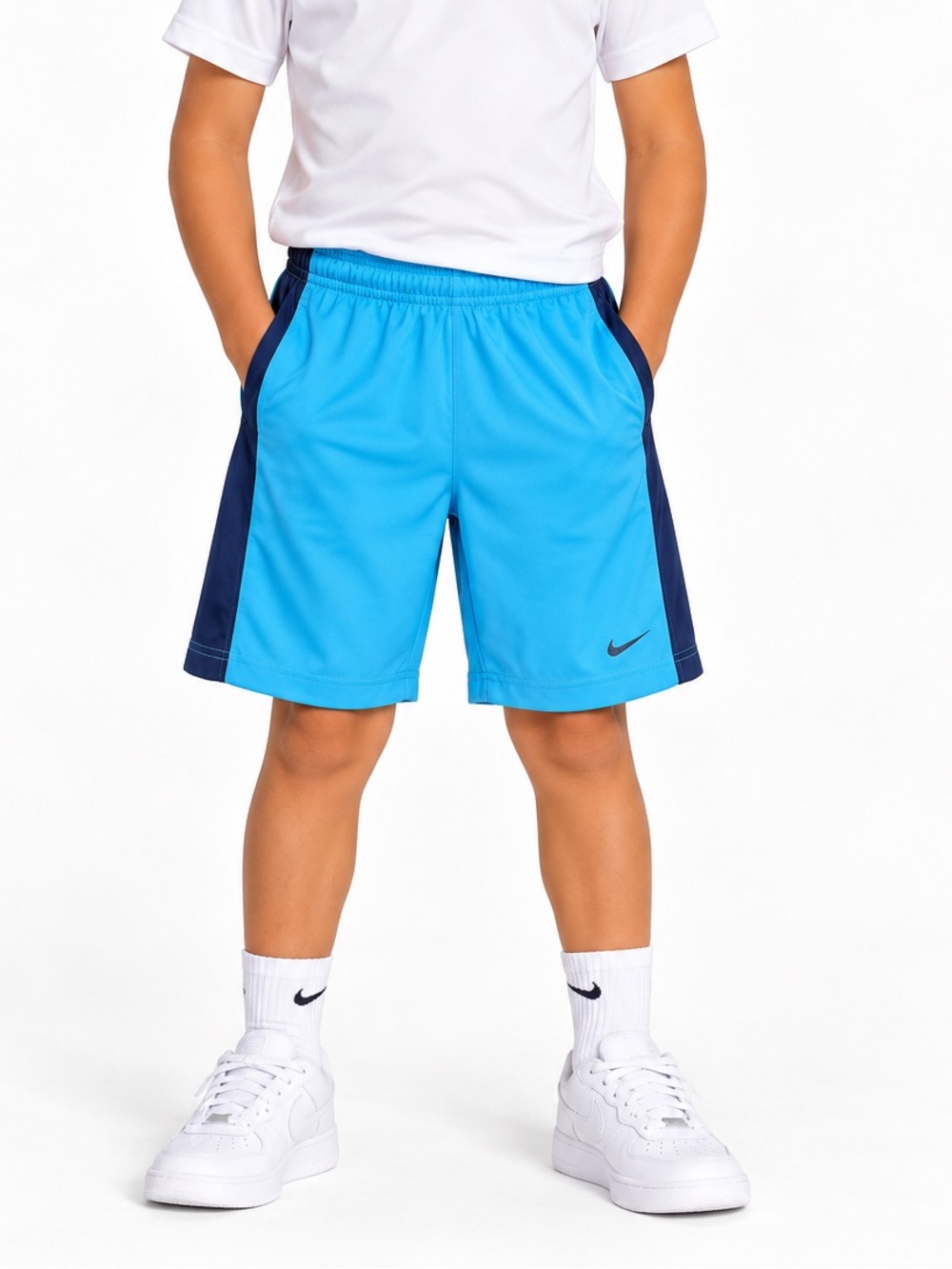 NIKE Boys’ Blue Athletic Shorts